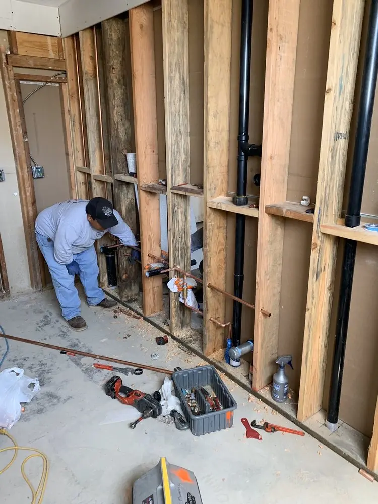 Commercial rough-in plumbing for Commercial Plumbing in South Hagginwood